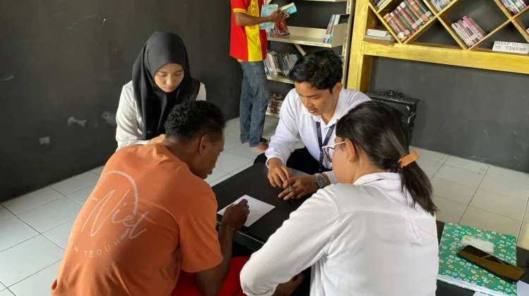Perkuat Literasi di Perpustakaan Manusela Brain