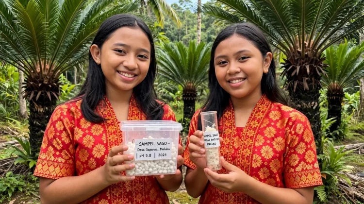 Karya Ilmiah Sagu Maluku Bawa Vanguard Tembus Final OPSI Nasional