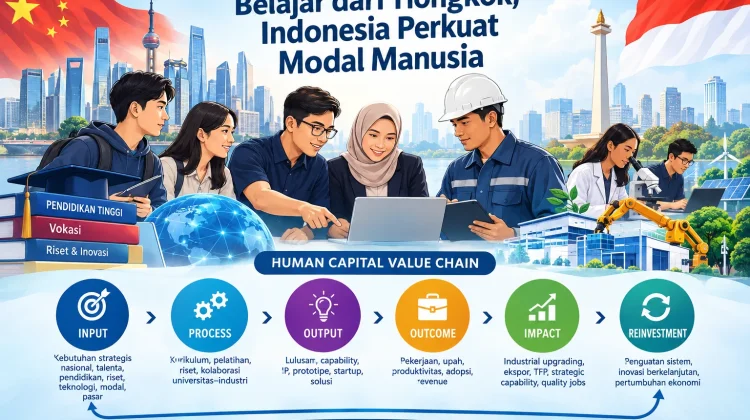 Belajar dari Tiongkok, Indonesia Perkuat Modal Manusia