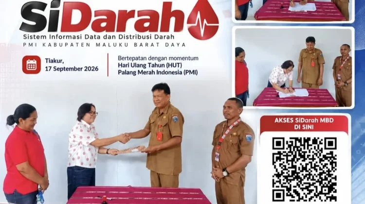 PMI MBD Hadirkan Aplikasi SiDarah Perkuat Layanan di Wilayah Kepulauan