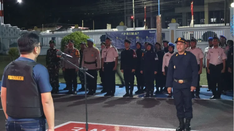 Lapas Ambon Bersama APH Razia Kamar Hunian dan Tes Urin Warga Binaan