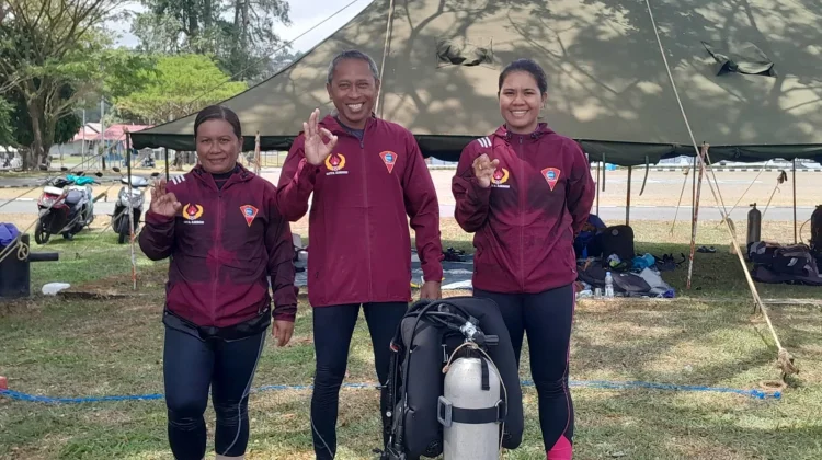 Dua Atlet Selam Kota Ambon Ikut Open Turnamen Panglima TNI