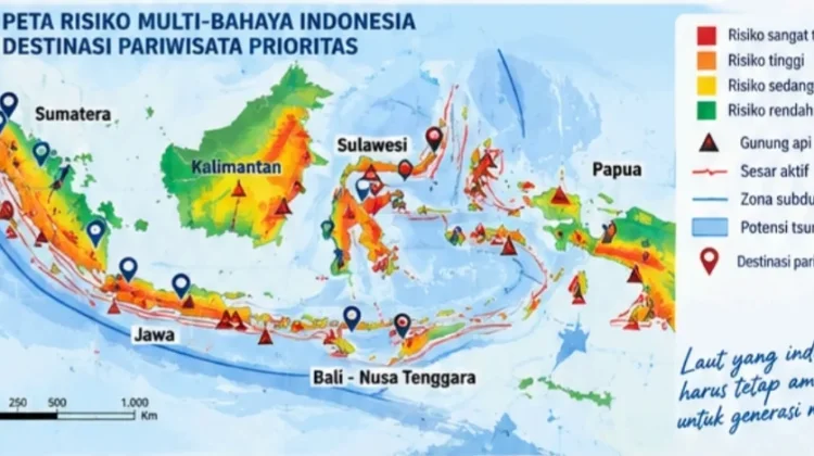 Peta Kebencanaan Fondasi Penting Membangun Destinasi Wisata Aman Berkualitas