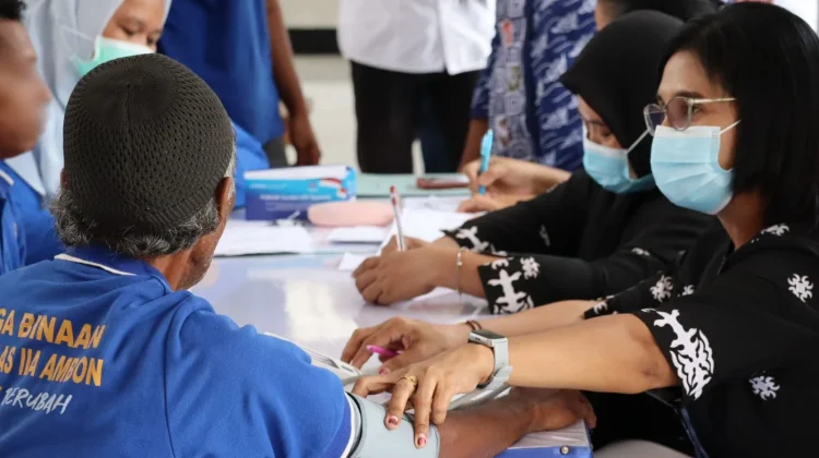 Tracing TBC Terintegrasi & CKG,Wujud Kepedulian Kesehatan Warga Binaan Lapas Ambon