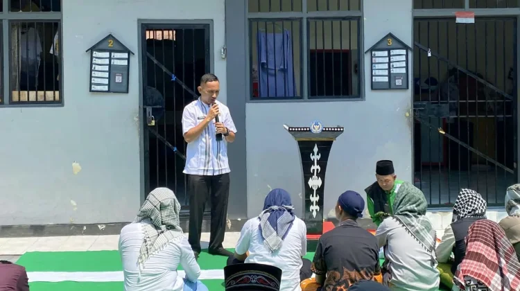 Warga Binaan Lapas Wahai Salat Istisqa dan Doa Bersama