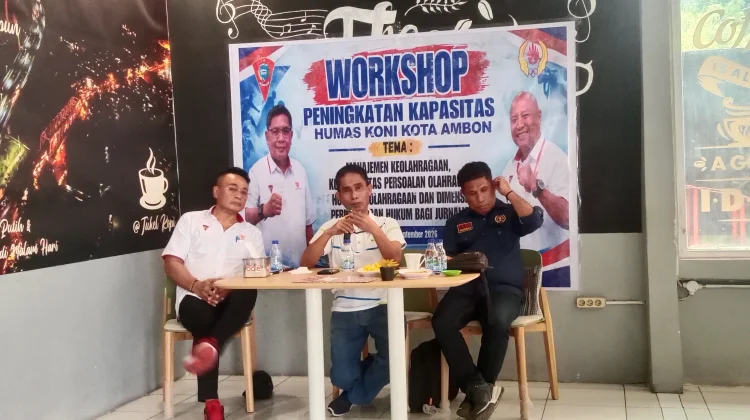 KONI Ambon Bekali Humas Keterampilan Manajemen Keolahragaan