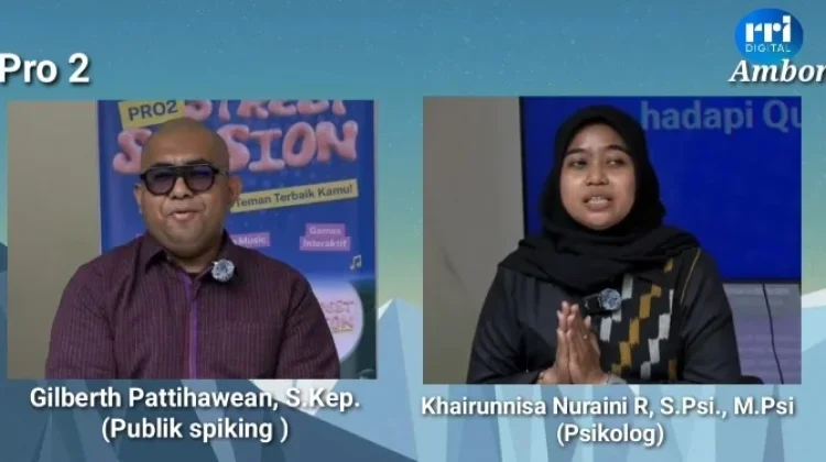 Psikolog dan Praktisi Bagikan Tips Hadapi Quarter-Life Crisis di RRI Ambon Pro 2