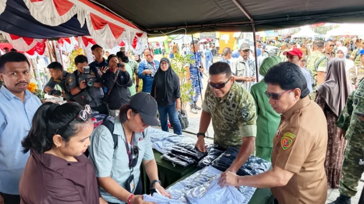 Bazar Murah Kodam XV/Pattimura, Bantu Jaga Daya Beli Masyarakat