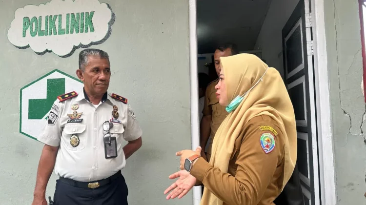 Dorong Pelayanan Kesehatan Terstandar, Lapas Dobo Terima Visitasi dari Dinkes Aru