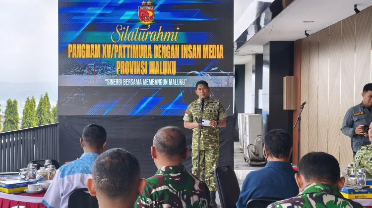 Kodam XV/Pattimura dan Media Perkuat Kolaborasi Bangun Maluku