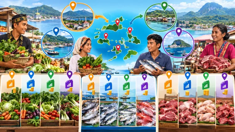 Harga Sayur, Protein dan Daging Berbeda Antarwilayah di Maluku
