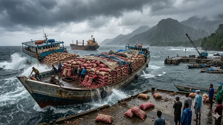 Pasokan Bawang ke Maluku Terkendala Cuaca dan Distribusi