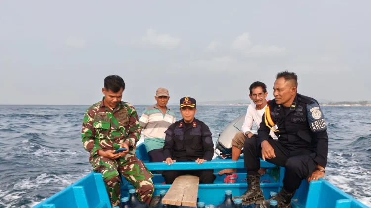 Aksi Kemanusiaan, Lapas Geser-Koramil Salurkan Bantuan Air Bersih ke Pulau Keffing