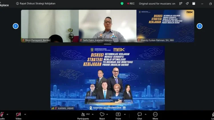 Kementerian Hukum Bahas Reformulasi Indikasi Geografis