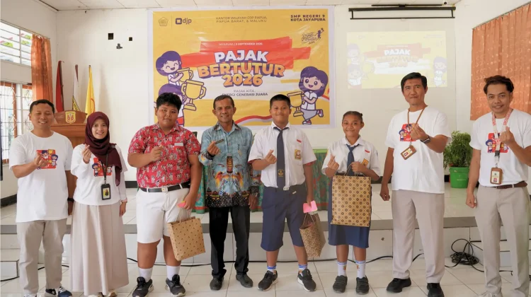 Pajak Bertutur Tingkatkan Kesadaran Pajak sejak Bangku Sekolah di Maluku