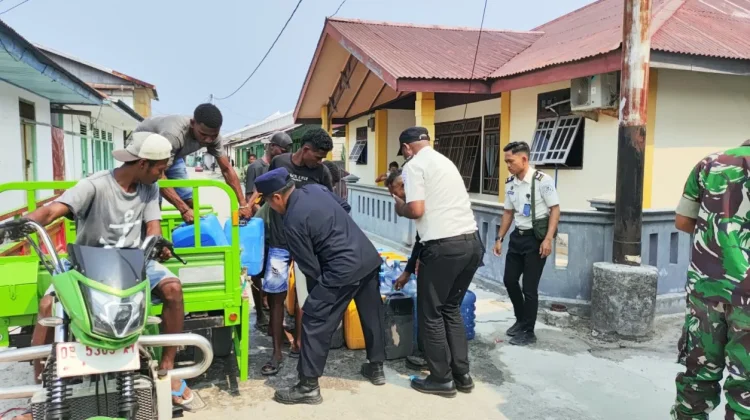 Lapas Geser dan Koramil Perkuat Sinergi lewat Aksi Kemanusiaan