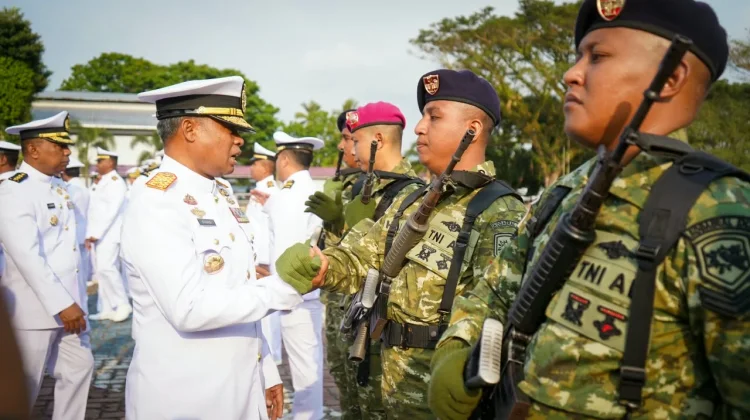 Puluhan Personel Kodaeral IX Naik Pangkat, Pengabdian Dihargai