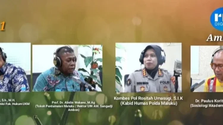 Mitigasi Sosial dan Penegakan Hukum Kunci Jaga Kedamaian Maluku