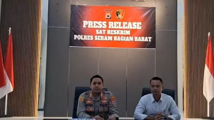 Polres SBB Tahan Tersangka Pembacokan di Masika Jaya