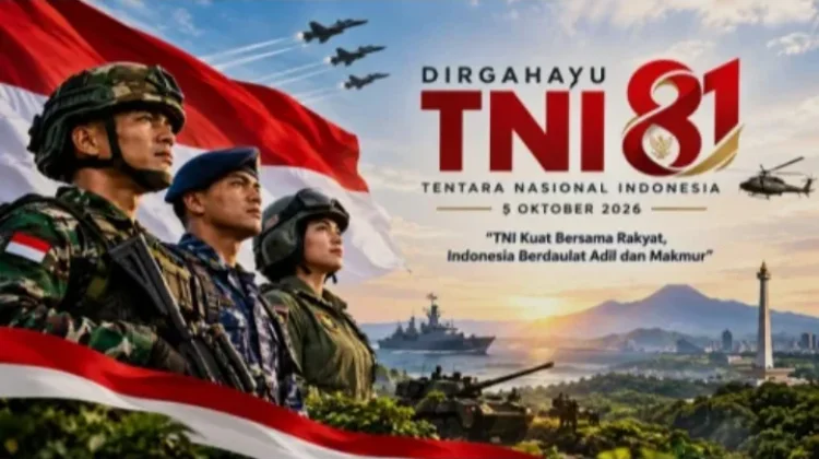 HUT ke-81 TNI, Momentum Perkuat Persatuan Bersama Rakyat