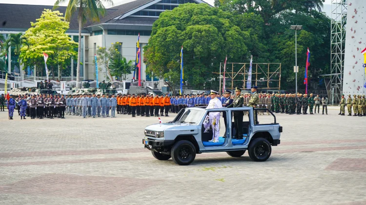 Dankodaeral IX Jadi Irup HUT ke-81 TNI di Lapangan Merdeka Ambon