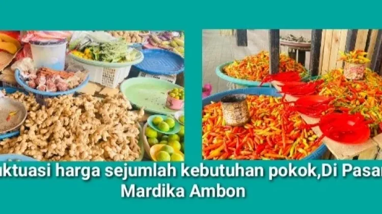 Harga Jahe di Pasar Mardika Ambon Tembus Rp45.000 per Kilogram