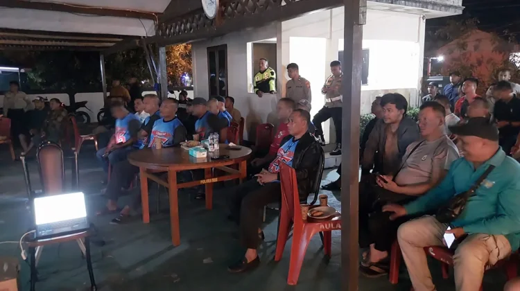 Timnas Indonesia Menang Dramatis, Nobar di Kediaman Kapolres SBB Bergemuruh