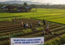 Tingkatkan Ekonomi Keluarga, Warga Diimbau Manfaatkan Lahan Kosong
