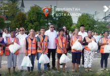 Setahun Jadi Wali Kota, Bodewin Apresiasi Pahlawan Kebersihan Kota