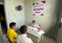 PK Bapas Ambon Aktif Dampingi Klien di Pos Bapas Namlea