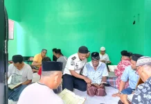 Petugas dan Warga Binaan Lapas Wahai Tadarus Bersama