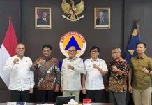 Bupati SBB Koordinasi BNPB Percepat Pemulihan Pascabencana