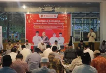 Buka Puasa Bersama, Bupati Ajak Pedagang Binaya Bangun Maluku Tengah