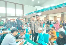 Bakti Kesehatan Gratis Polda Maluku, Ratusan Warga Terlayani