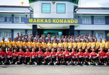Puluhan Casis TNI-AL asal Maluku Ikut Seleksi Pusat di Malang