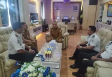 Kalapas Namlea & Bupati Buru Bahas Hibah Lahan Pembangunan Bapas