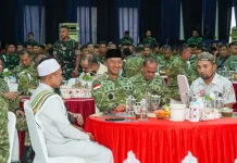 Kodam XV/Pattimura Buka Puasa Bersama dan Santuni Anak Yatim