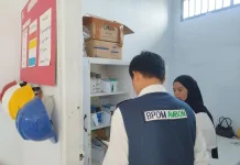 Layanan Farmasi Klinik Lapas Namlea Diinspeksi BPOM Ambon