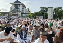 Gubernur & Yayasan Al-Fatah Bahas Kesiapan Shalat Idul Fitri di Lapangan Merdeka