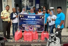 BRILinkers Pattimura BO Ambon Berbagi Takjil Gratis