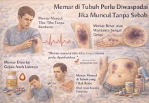 Memar di Tubuh Perlu Diwaspadai jika Muncul tanpa Sebab