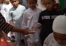 Senangnya Siswa SD  Alfatah 2 Ambon Dapat MBG