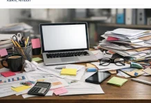 Jangan Anggap Sepele, Meja Kerja Berantakan ternyata Bisa Ganggu Konsentrasi