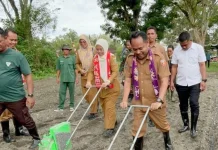 Gerakan Tanam Jagung, Wakil Bupati Malteng Perkuat Pangan Daerah