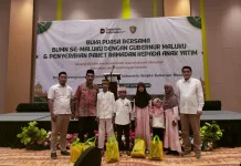 BUMN se-Maluku Salurkan Bantuan untuk Anak Yatim