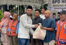 HIPMI Maluku Salurkan Ratusan Paket Sembako di Bulan Suci Ramadhan