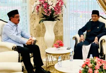 Bertemu Menag di Istiqlal, Gubernur Hendrik Perkuat Moderasi Beragama di Maluku