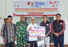 BRI Ambon & Kodim 1504 Salurkan Santunan Lebaran untuk 104 Anak Yatim