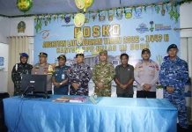 Tinjau Posko Angkutan Lebaran 2026, Danlanal Aru Pastikan Mudik Aman
