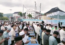 Ribuan Warga Muslim Ambon Shalat Ied  1 Syawal 1447 Hijriah di Lapangan Merdeka
